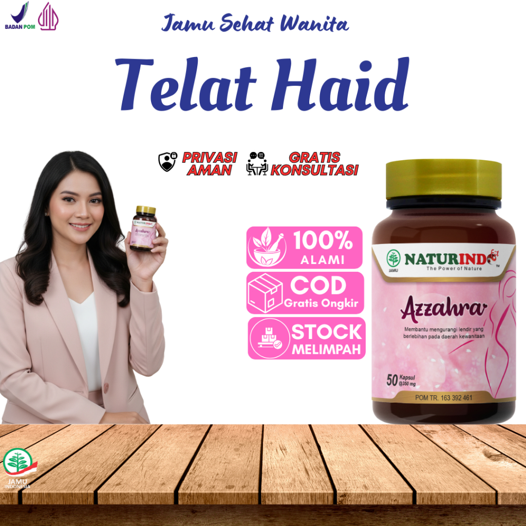 Pelancaran Menstruasi Pelancar Haid Pereda Nyeri Jamu Telat 2 Bulan Paling Ampuh Lancar Azzahra
