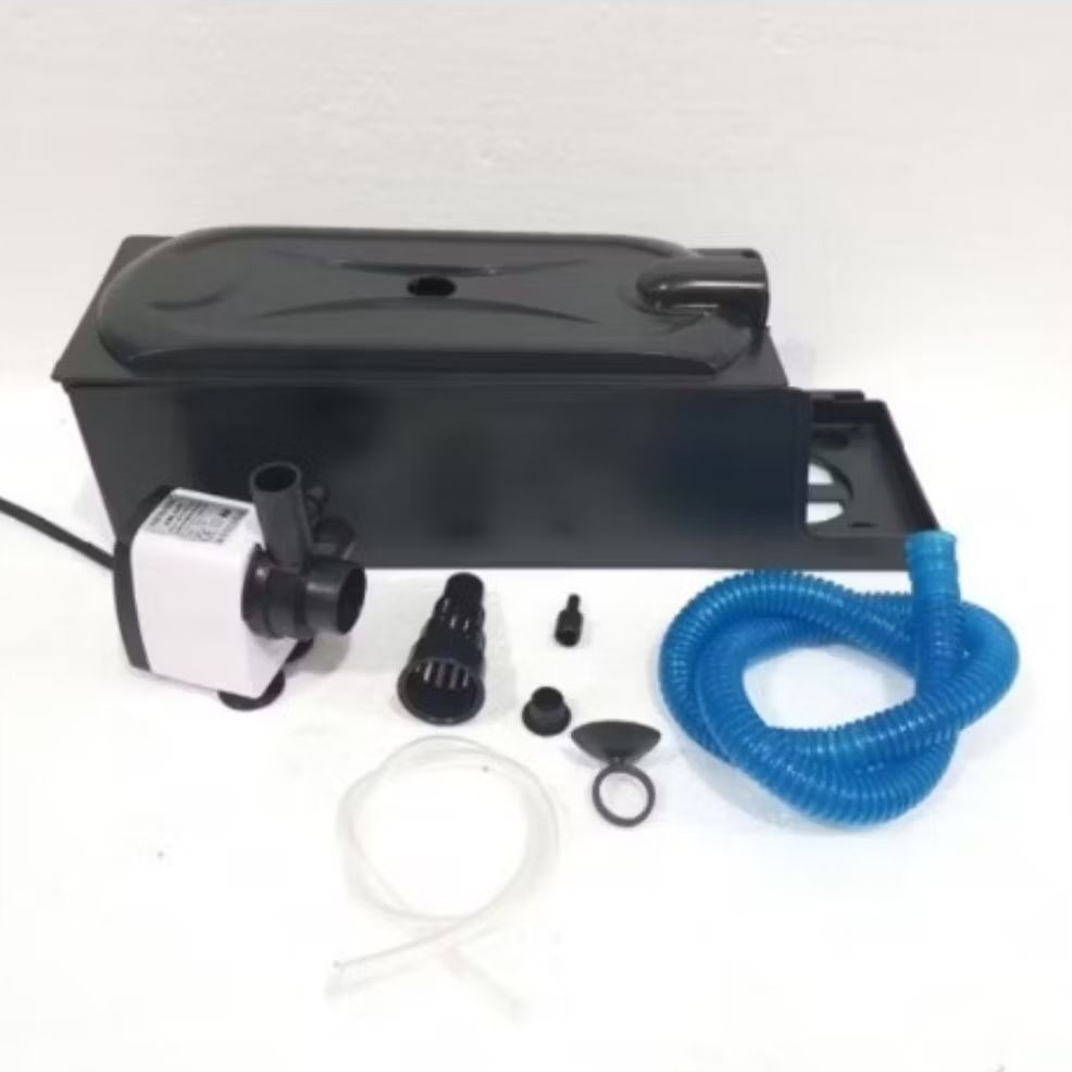 Filter box lengkap ARMADA AM 666 mesin 1200 top filter aquarium full set