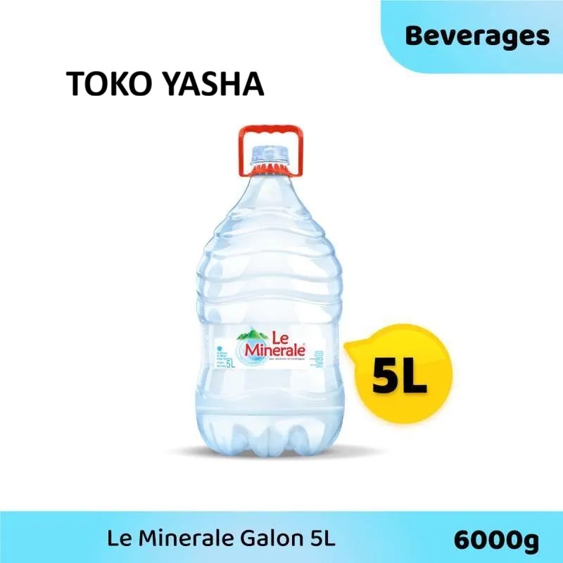 LE MINERALE GALON 5 LITER