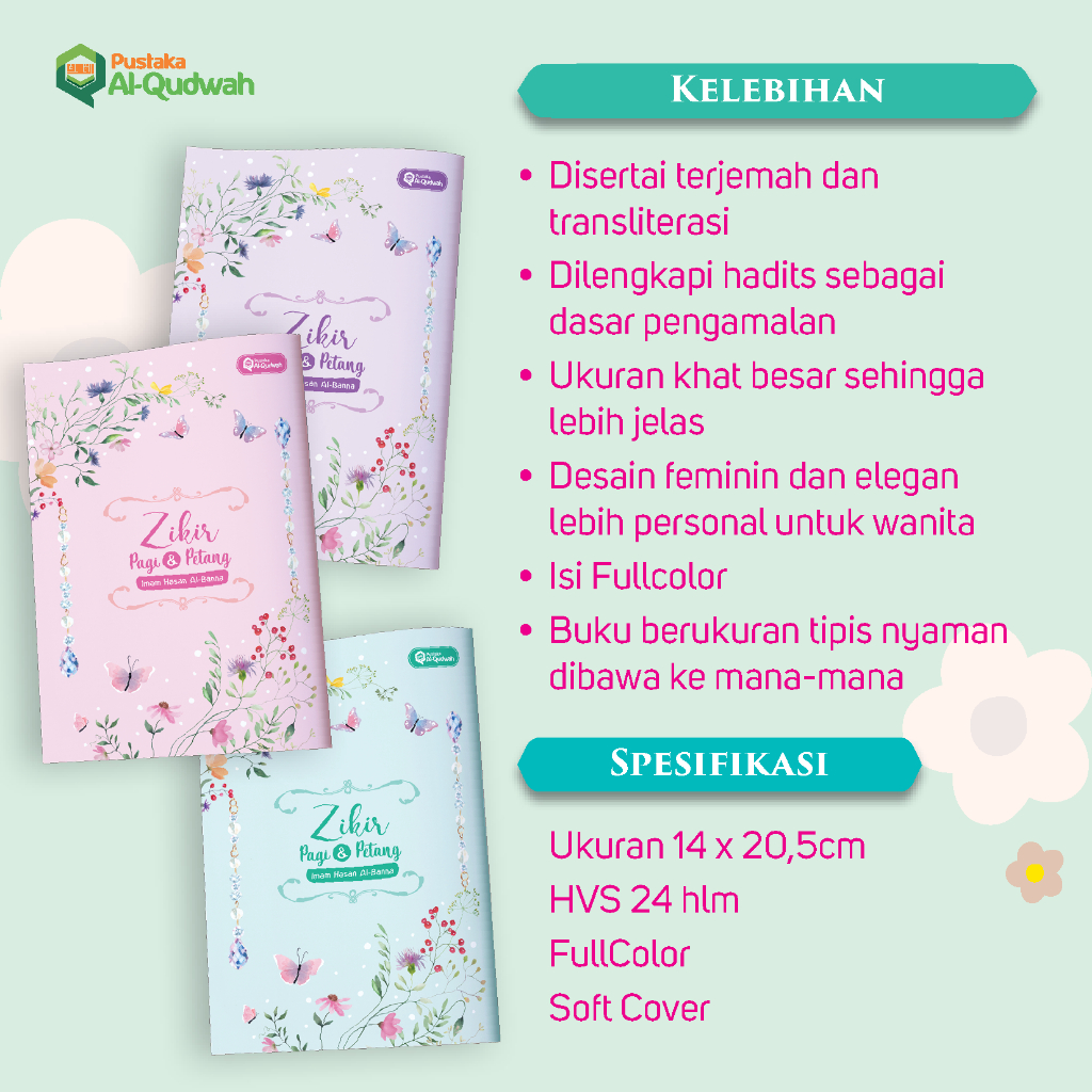 AL MATSURAT BUKU KECIL SAKU DOA DZIKIR PAGI DAN PETANG ZIKIR BERDOA