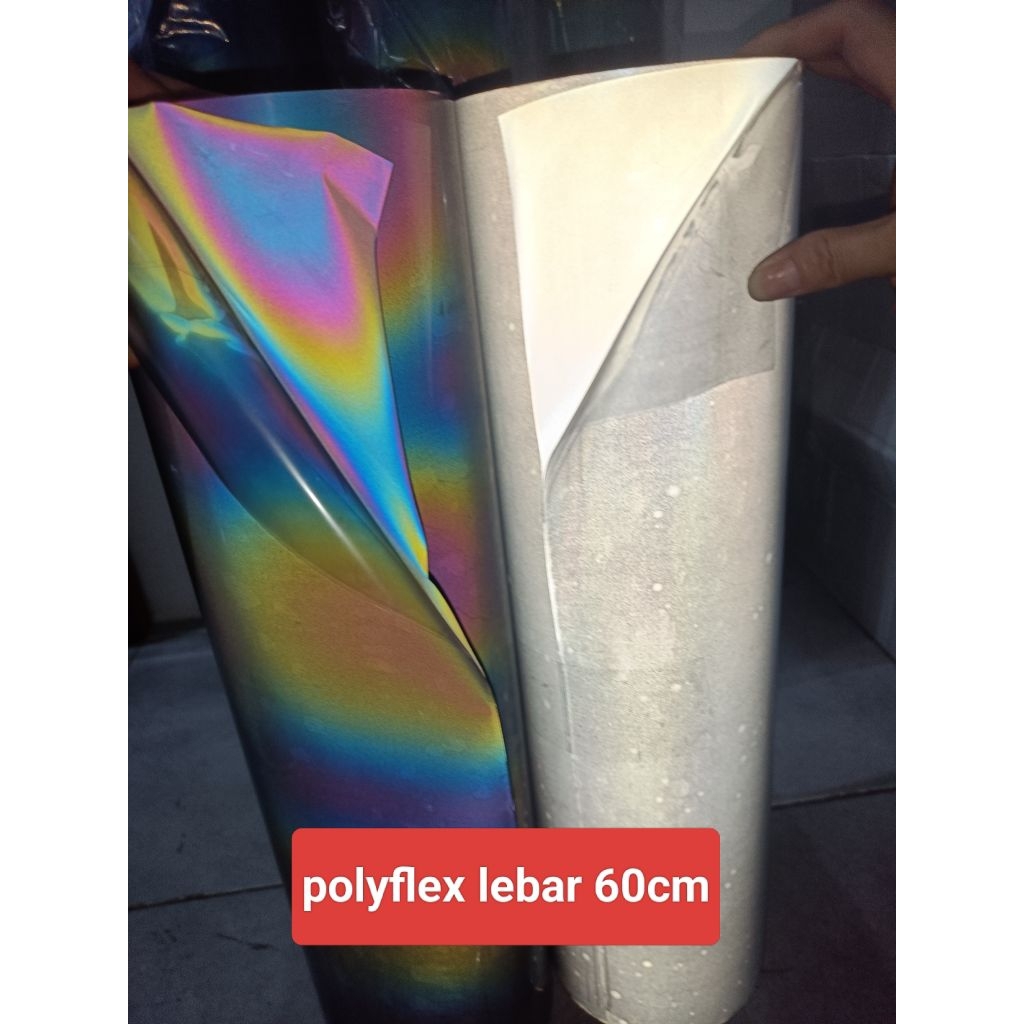 polyflex reflektif-polyflex reflektif  60CM -polyflex reflektif  silver-polyflex reflektif RAINBOW-p