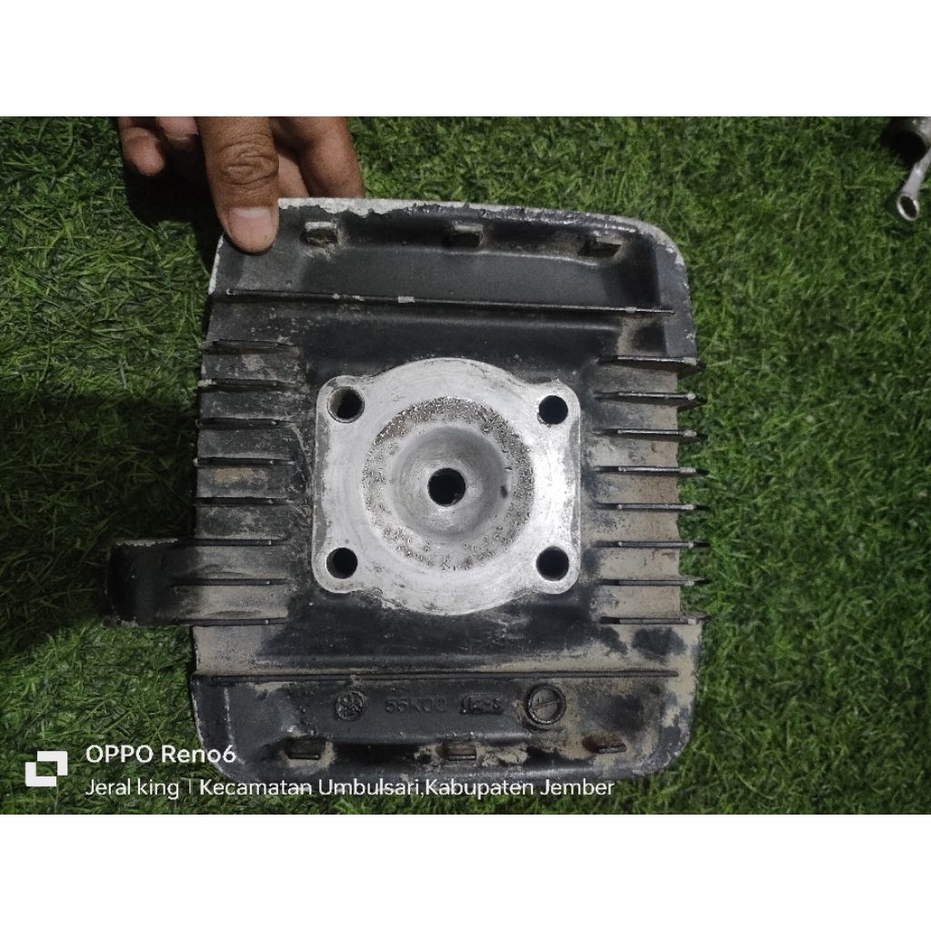 Head kop Yamaha Rxz Rzr 55k Original