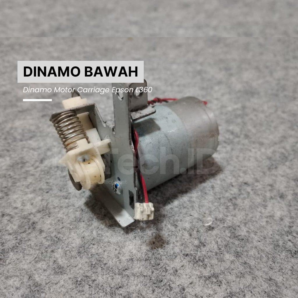 Dinamo Carriage / Dinamo Atas Bawah - Motor Cr Epson L360 L365 L310 L120 L350 L355 L555, Second Orig