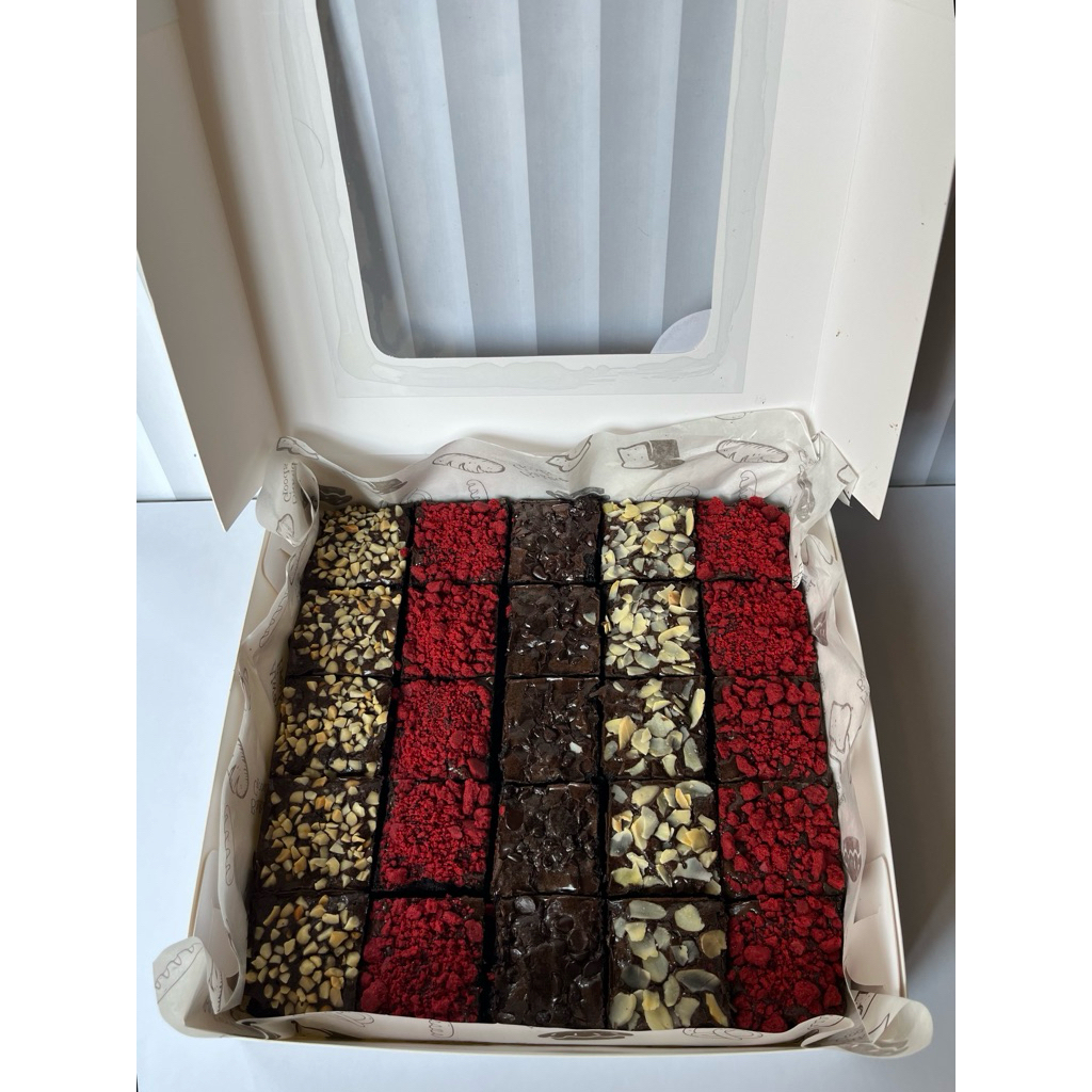 Fudgy brownies 20x20