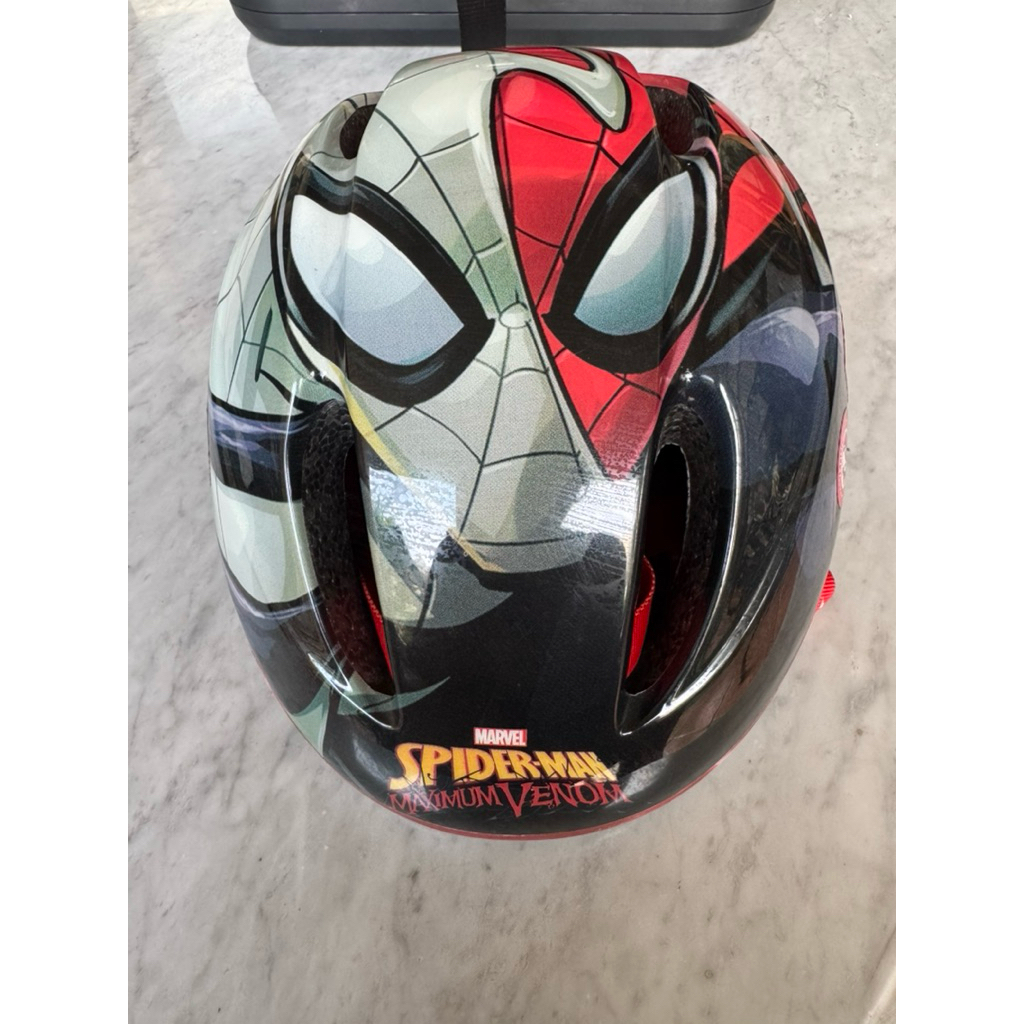 PRELOVED HELM SEPEDA ANAK SPIDERMAN ELEMENT