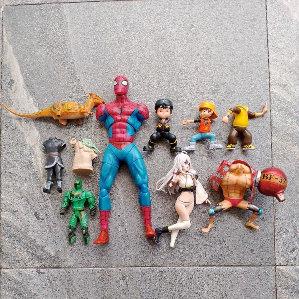 Mainan Action Figure Junk Murah Bekas