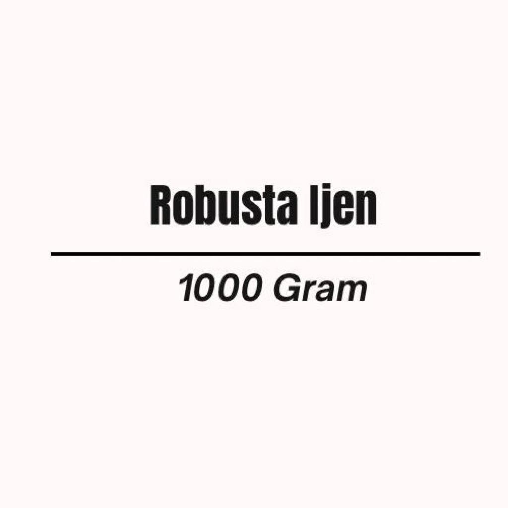 Robusta Ijen 1kg