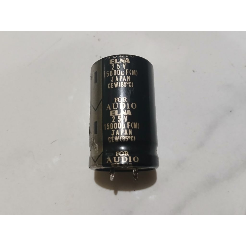 Kapasitor Elko ELNA 15000 uf / 25V Japan Ori