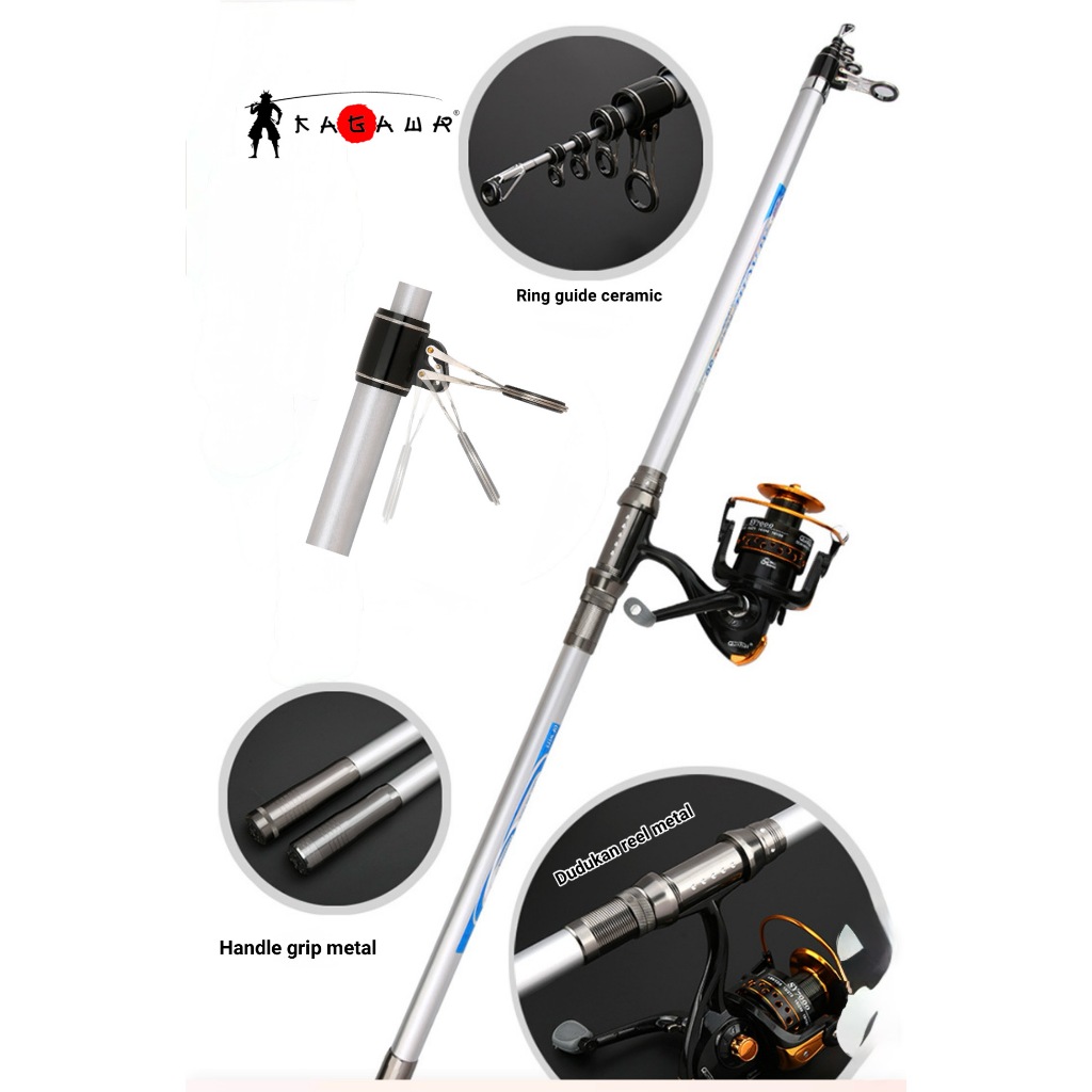 JORAN ANTENA KOLONG TEGEK RUAS SEMETERAN /JORAN SURF CARBON TELESCOPI 360 420 450