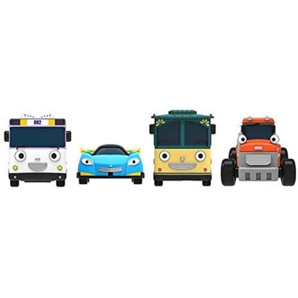 Mainan Mobil mobilan Tayo The Little Bus 119008 4 Style Mini Cars Set #6