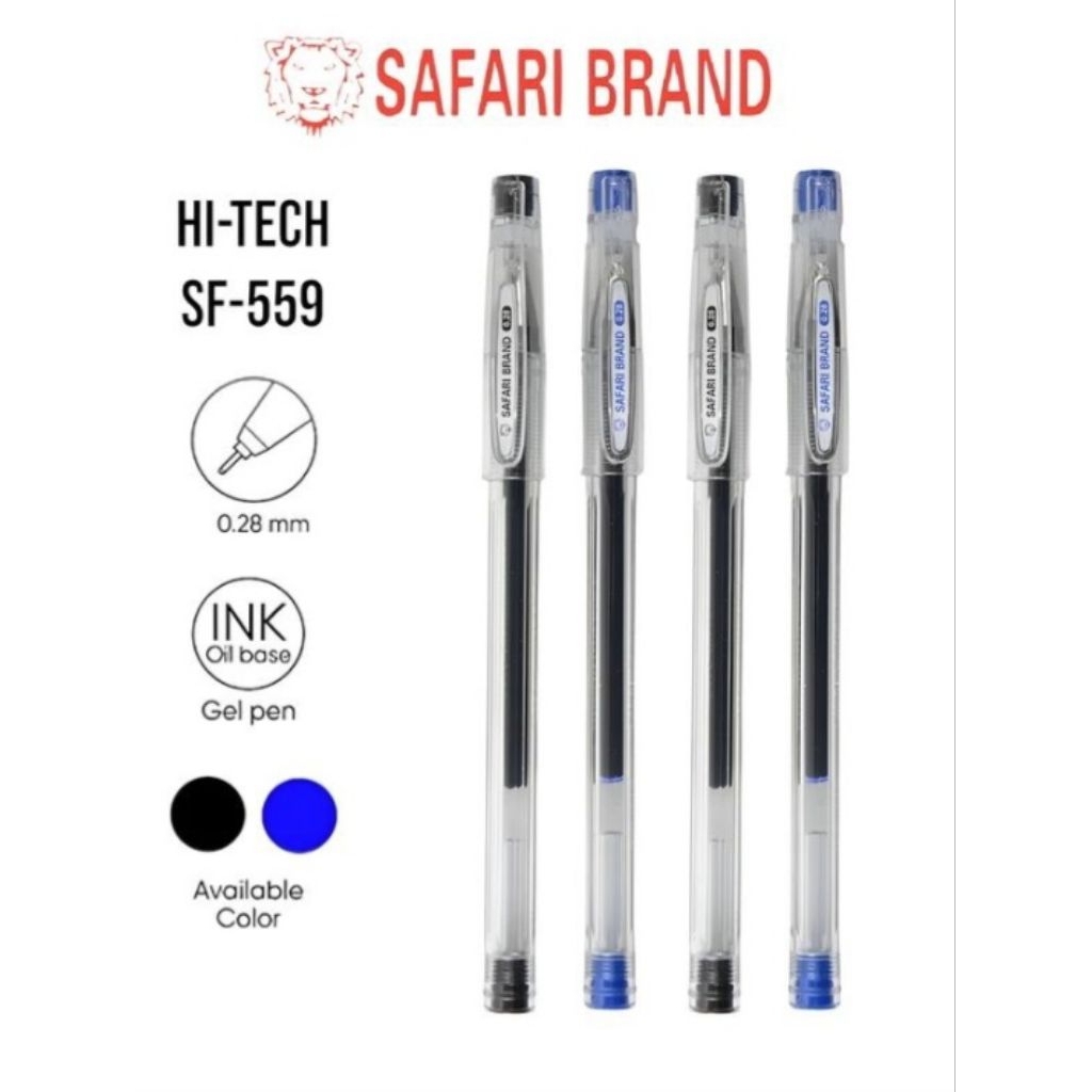 Bolpoint Gel Safari Brand HI-TECH SF-559