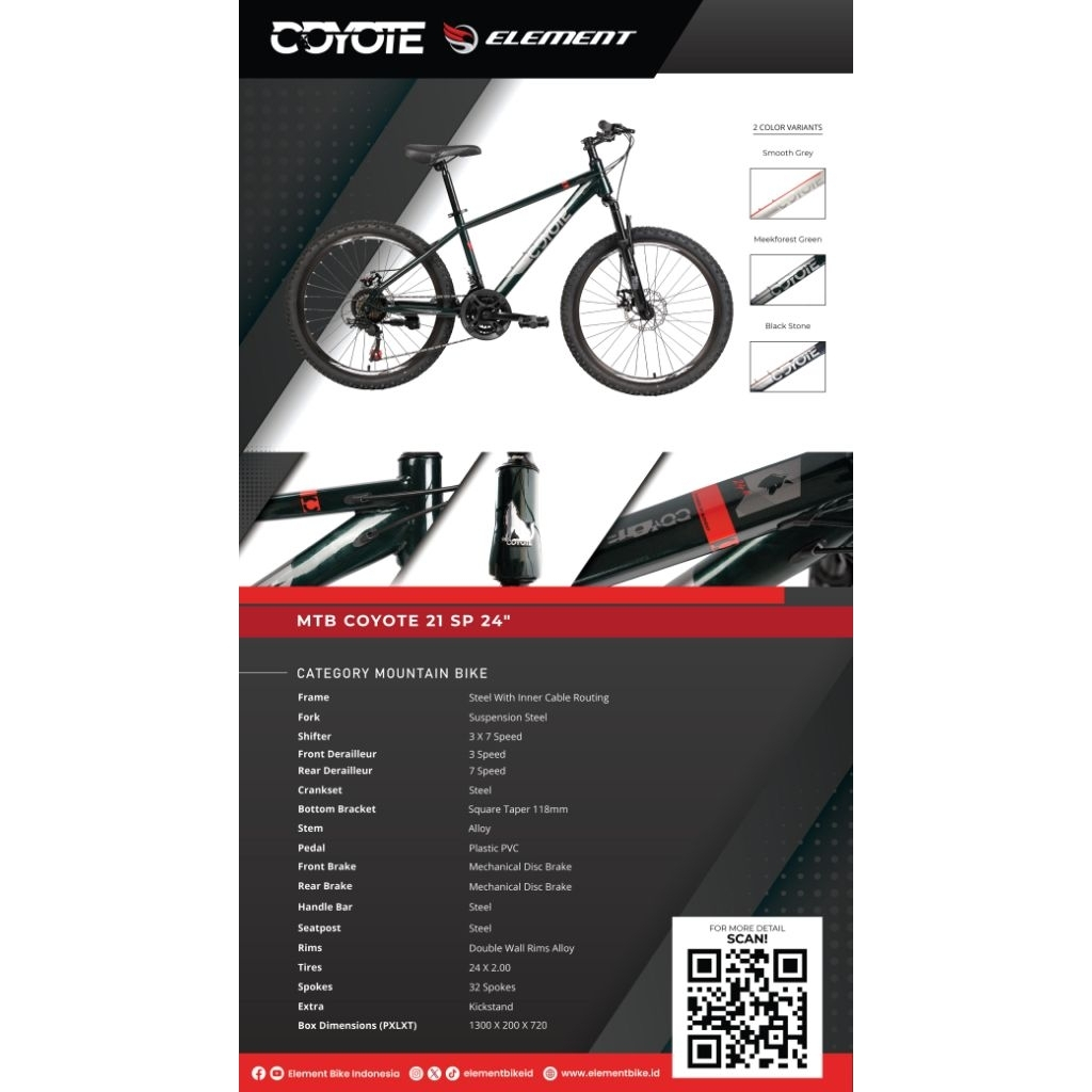 SEPEDA GUNUNG DEWASA MTB NEW PHOENIX / MAZARA UK 26
