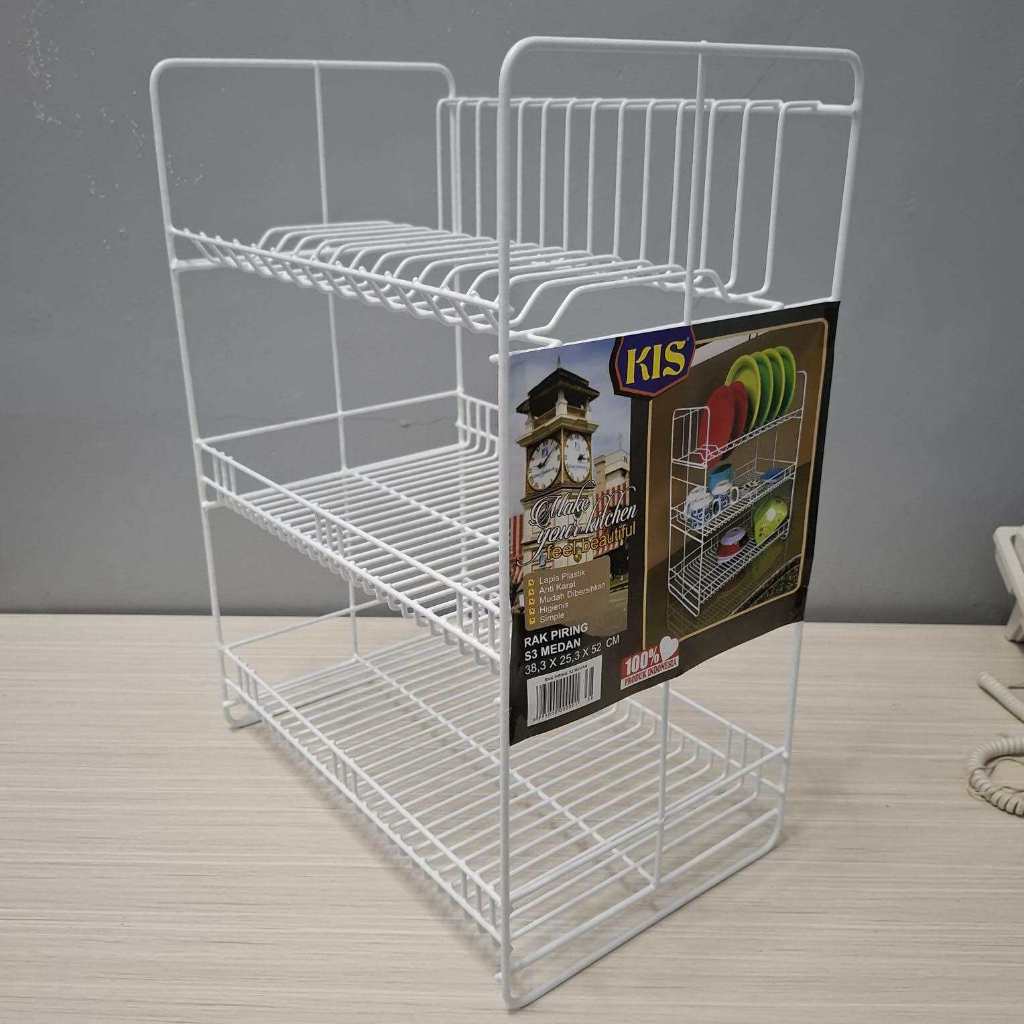 KIS Rak Piring Medan S3 / Rak Piring Susun 3