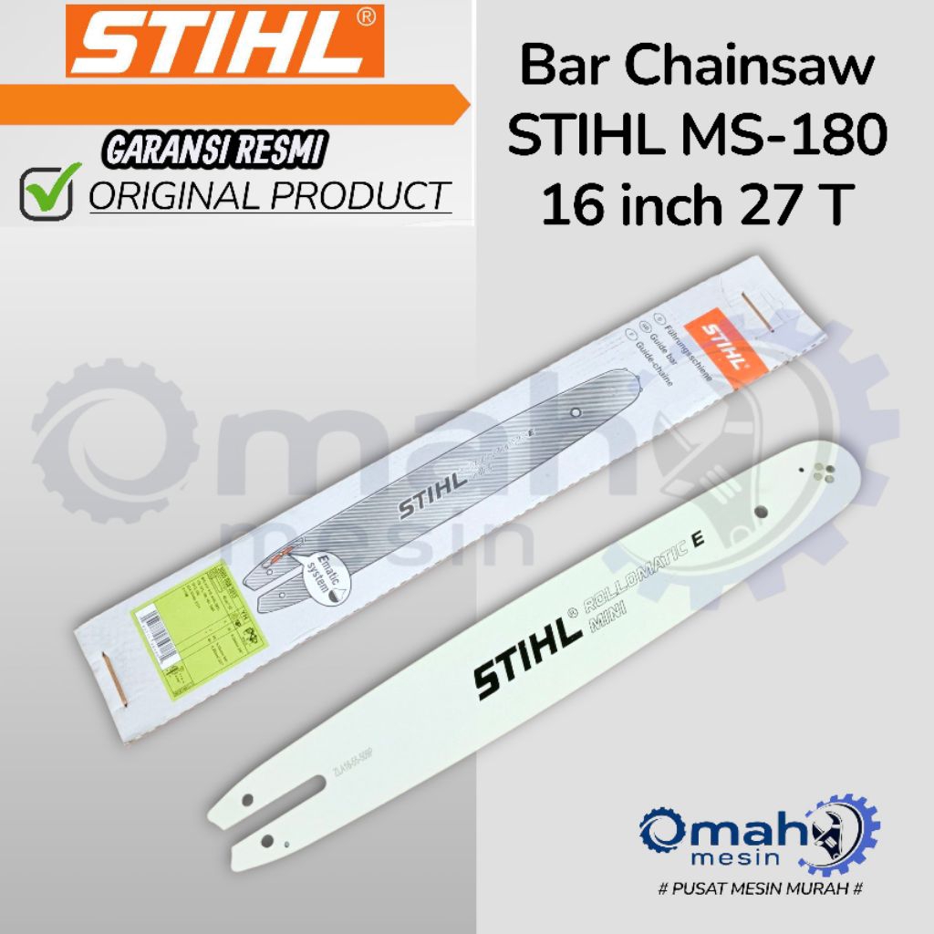 Bar Chainsaw STIHL MS180 16 inch / Bar Senso STIHL MS180 / Bar STIHL MS180