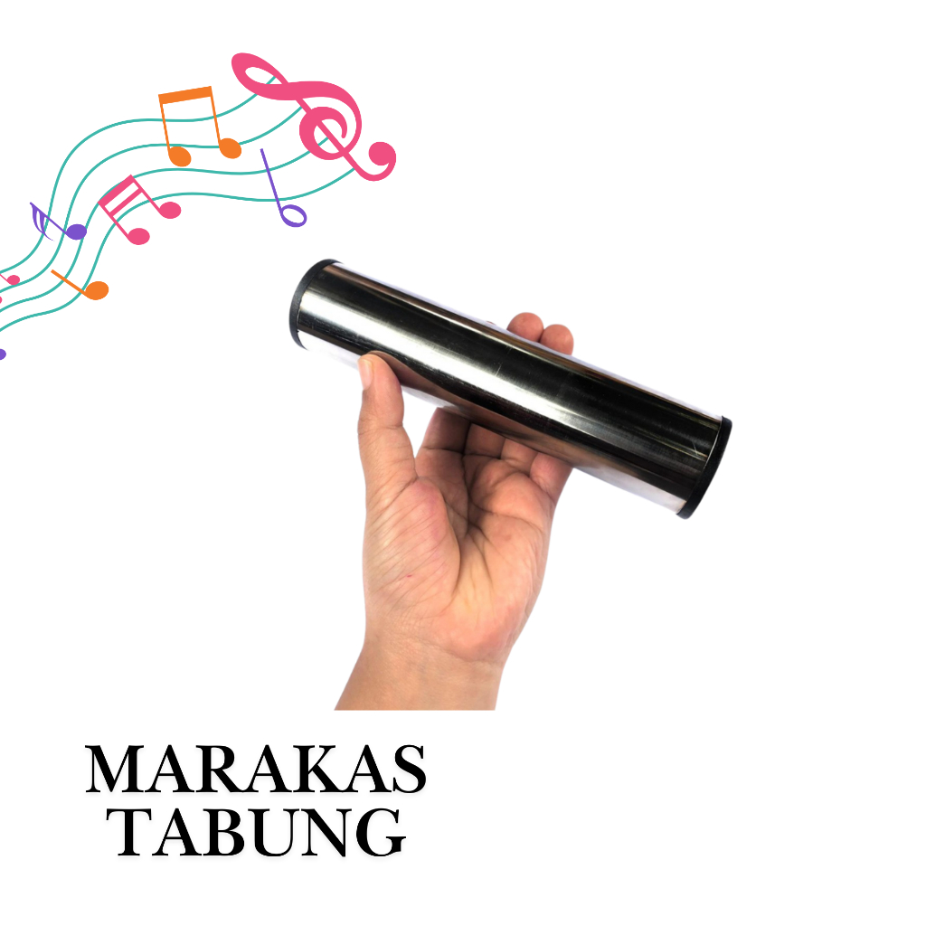 ALAT MUSIK MARACAS - KECREKAN - MARAKAS STAINLESS TABUNG