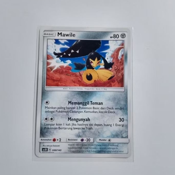 Kartu TCG Pokemon Mawile 088/140 - Indonesia