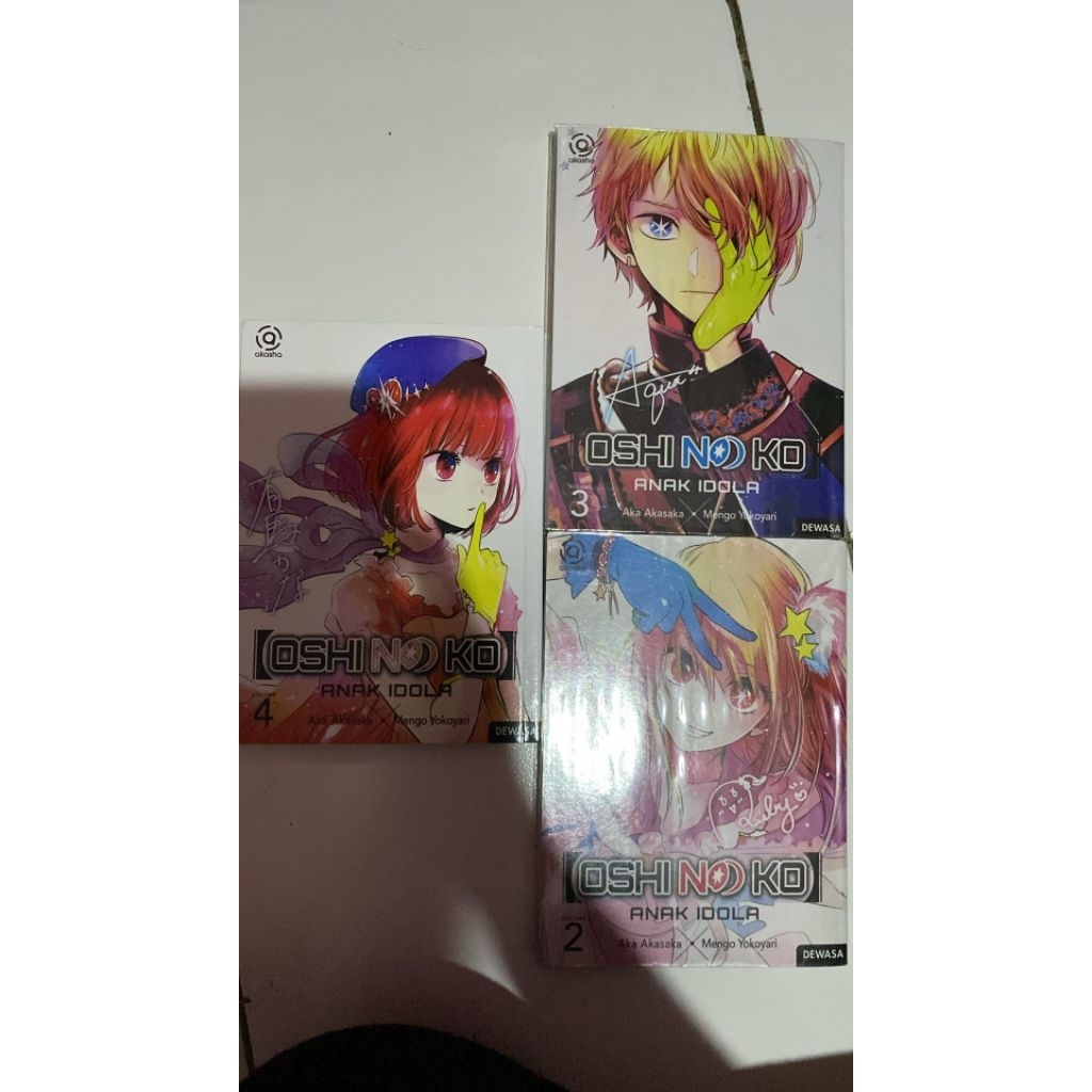 WTS set oshi no ko vol 2 - 4 Preloved / Kolpri