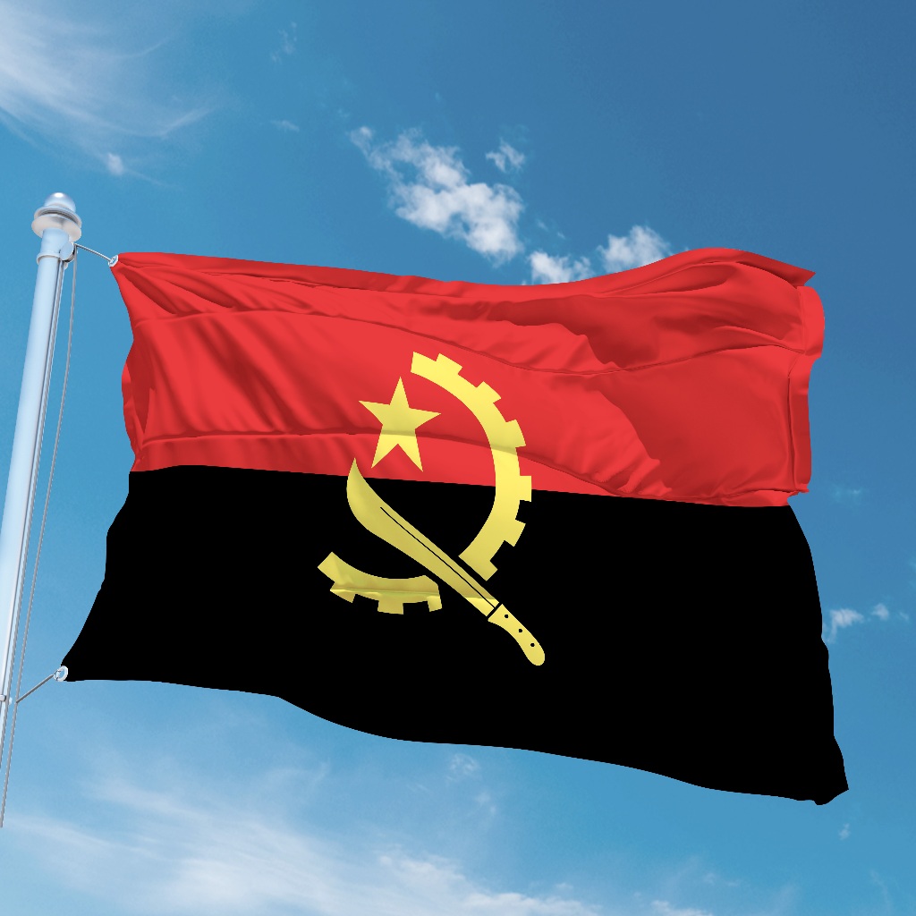 Bendera Negara Angola / Flag of Angola