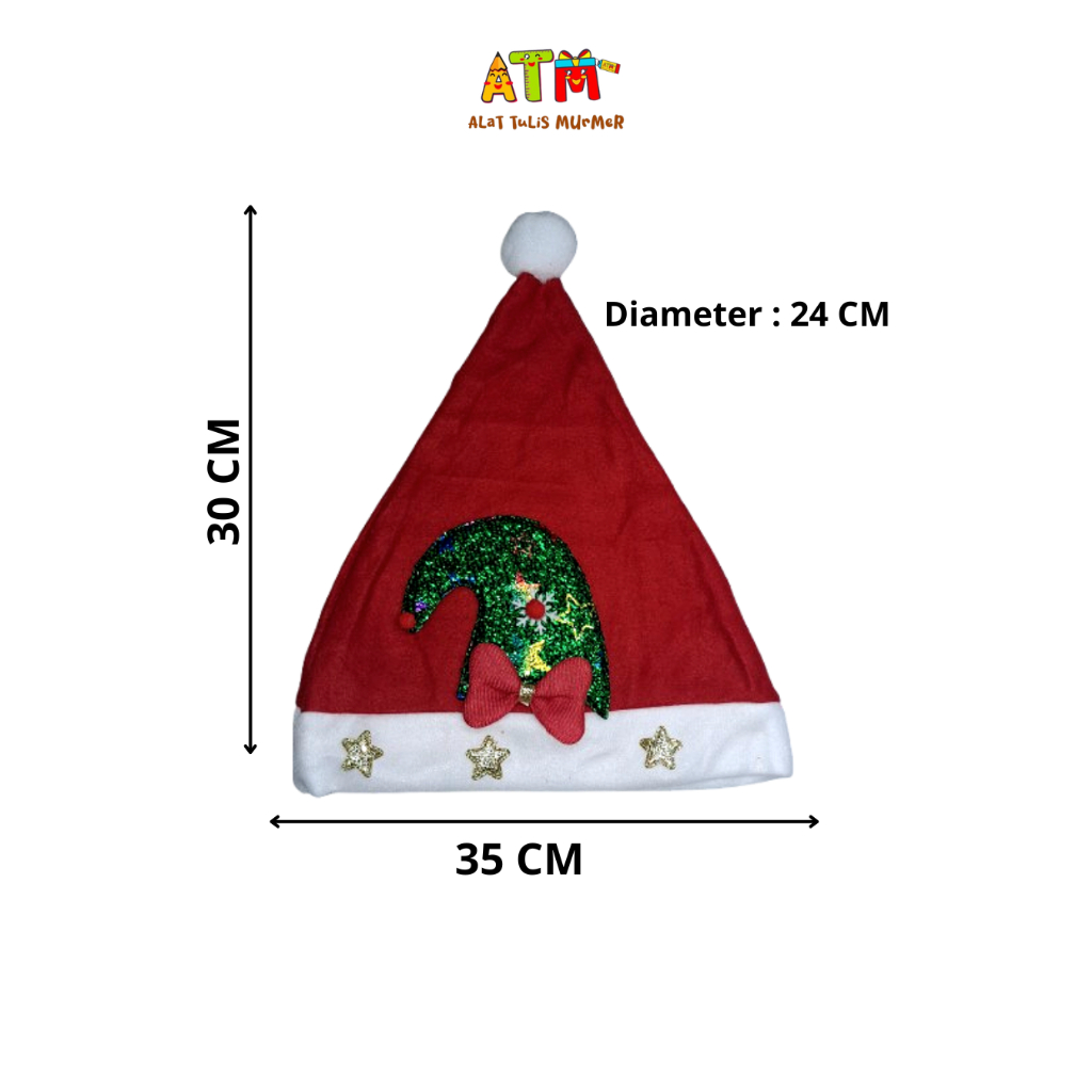 Topi Natal/Hiasan Natal/Pernak Pernik Natal-29