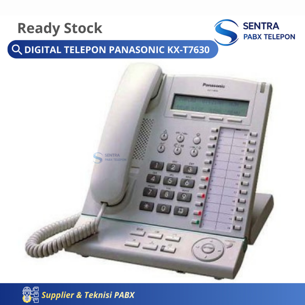 Telepon Digital KX-T7630 Panasonic | Telepon PABX Panasonic Second Like New