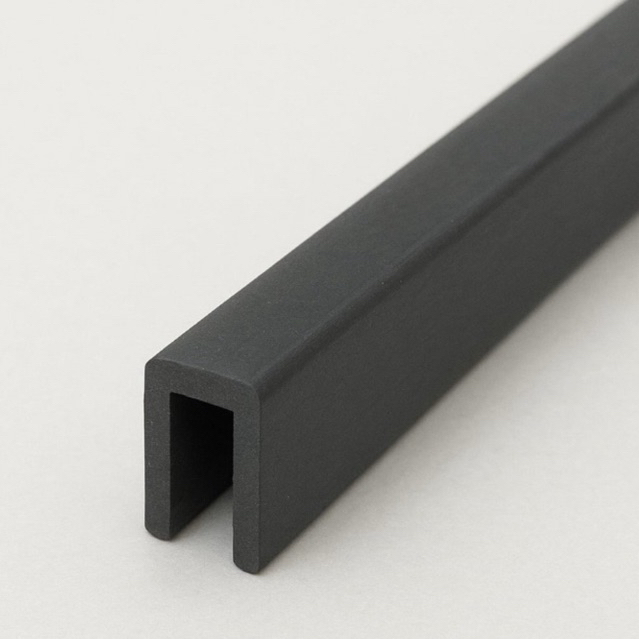 Karet Lis U untuk kaca 5mm