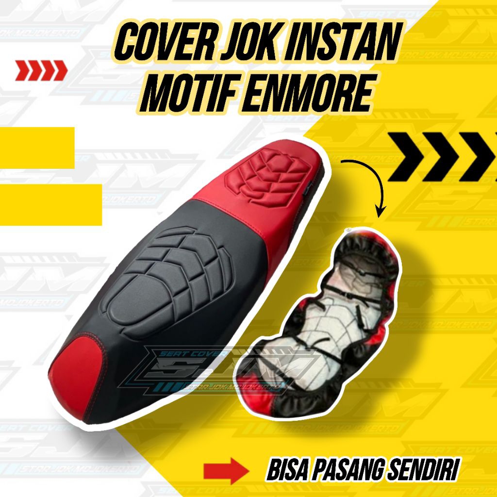 COVER JOK INSTAN MOTIF ENMORE