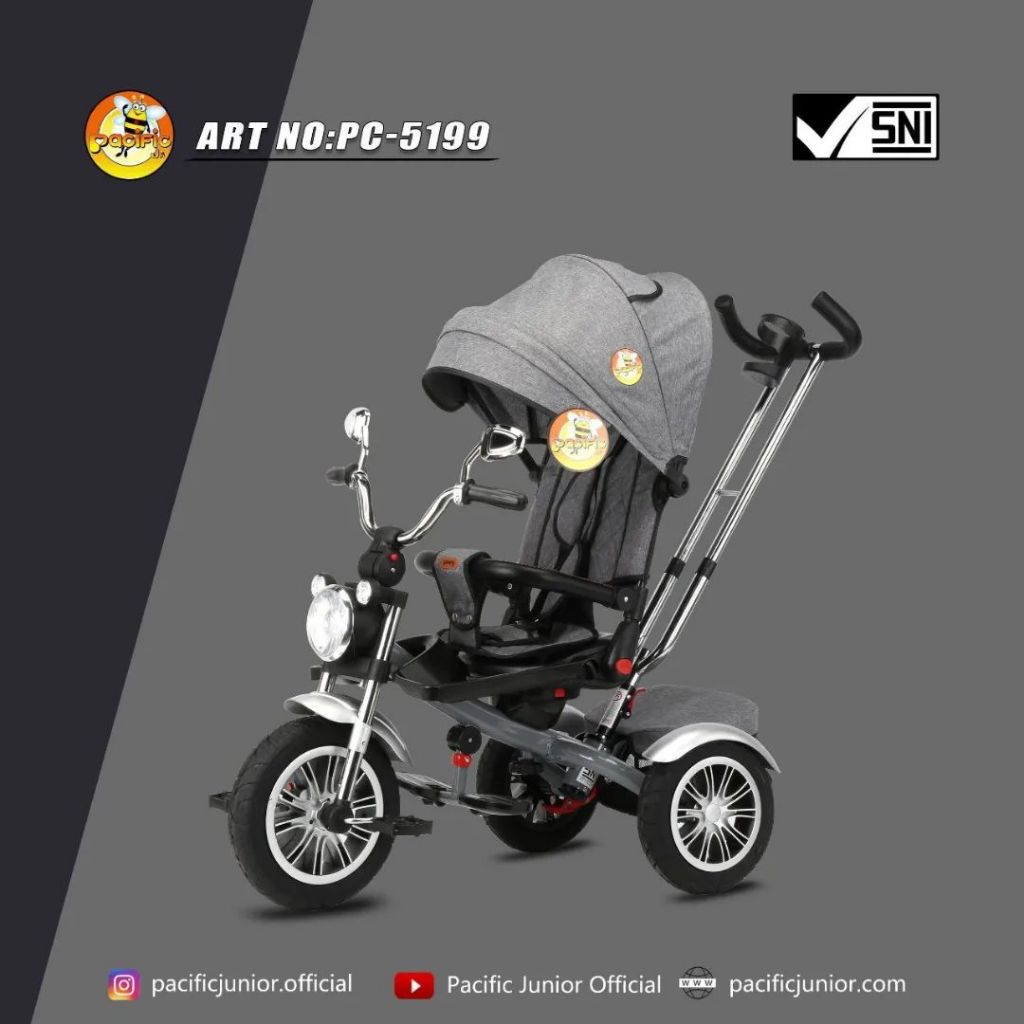 SEPEDA ANAK RODA 3 TRICYCLE PACIFIC JR PC 5199