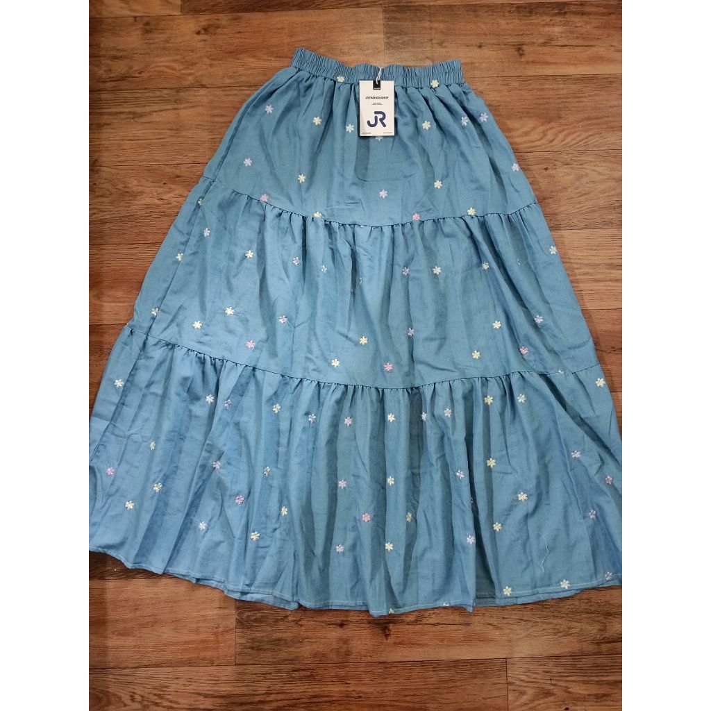 rok katun bordir bunga JR bangkok