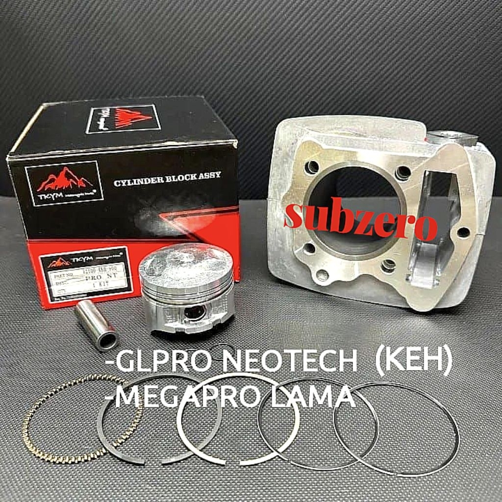 BLOK MESIN + SEHER PISTON KIT KEH TAKAYAMA GL PRO NEOTECH MEGAPRO LAMA ORI TAKAYAMA