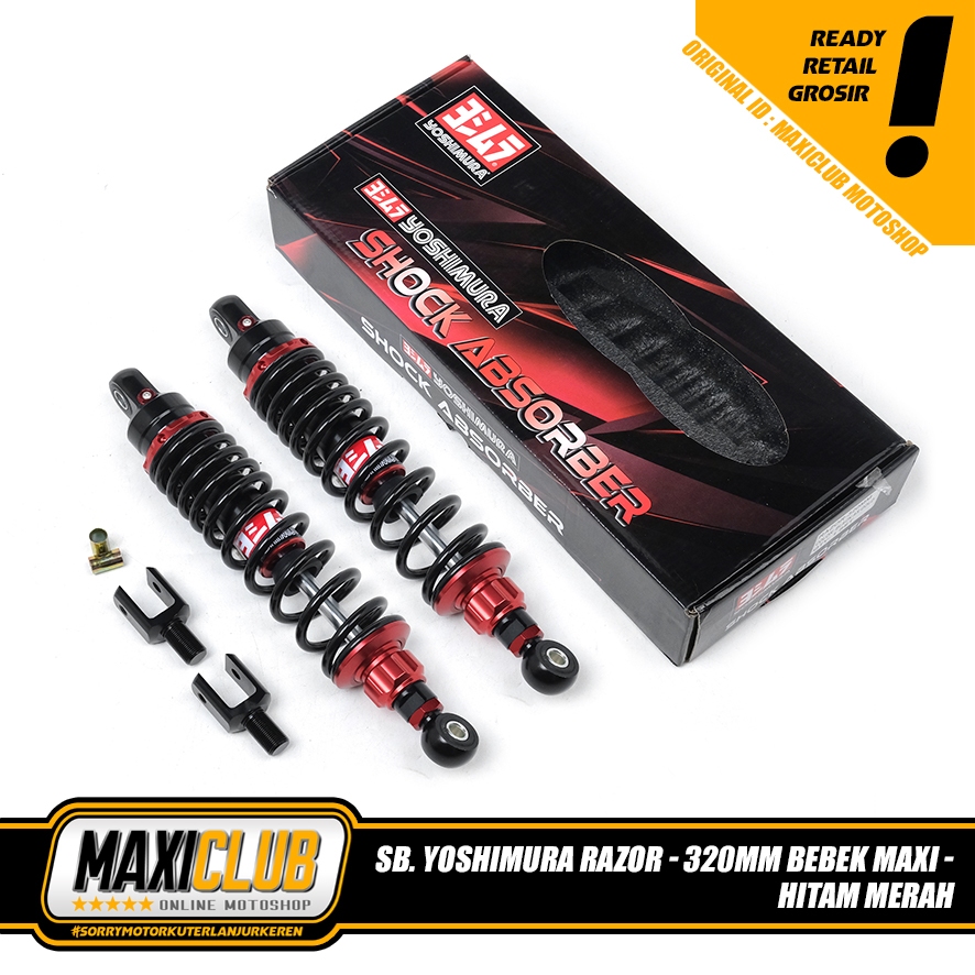 Shockbreaker Shock Non Tabung Yoshimur RAZOR Matic Bebek 280MM 320MM