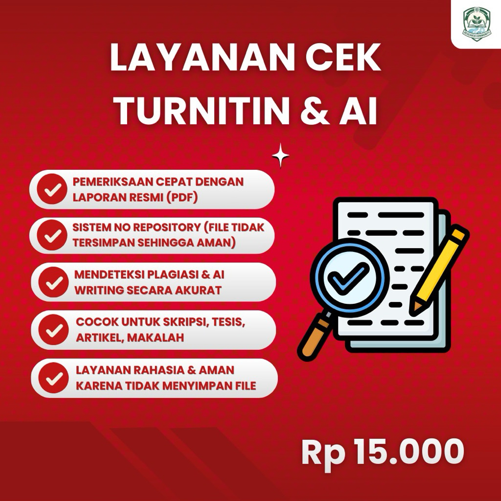 Layanan Cek Turnitin & AI (Cepat, Aman, No Repository)