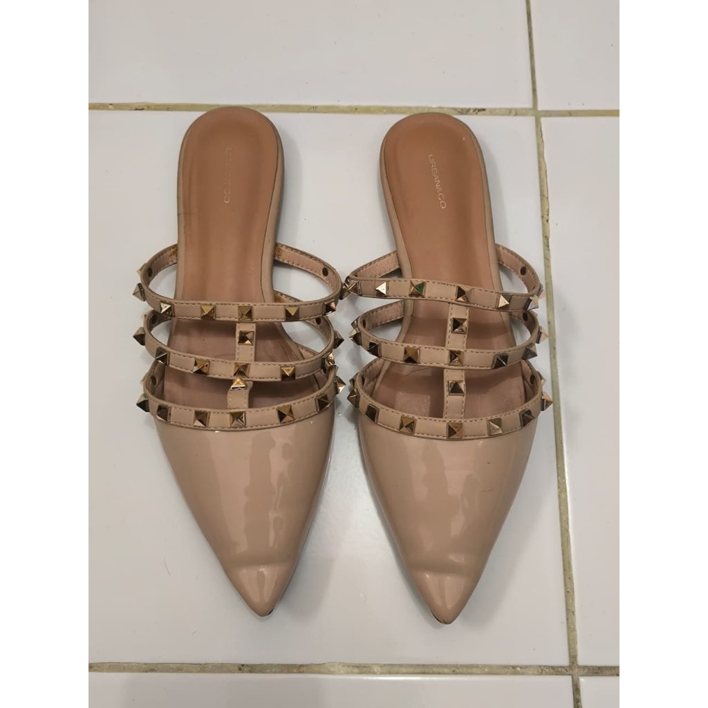 Flatshoes Urban & Co Delmora (Pink) Preloved size 38