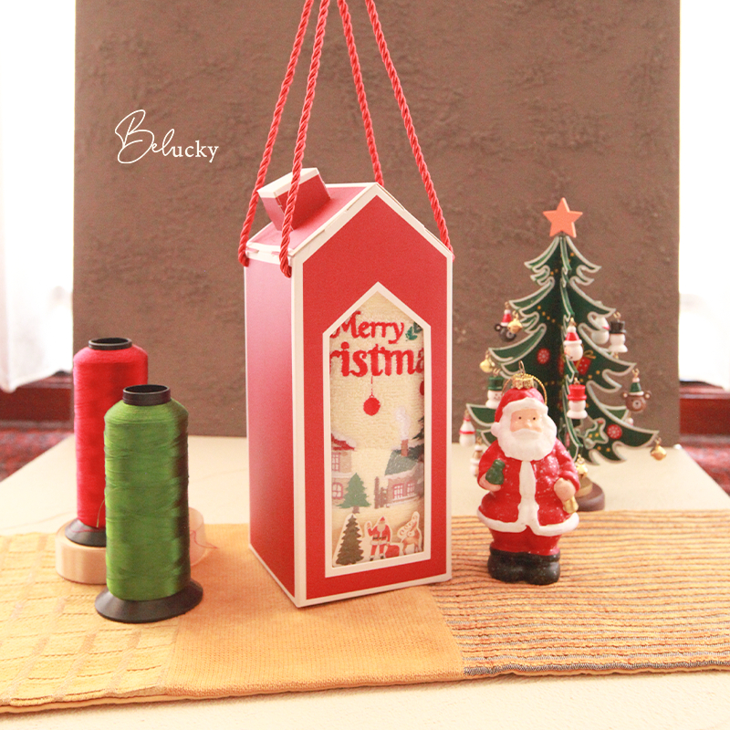 Christmas Hampers Souvenir Set Premium  Natal Handuk Bordir Kado Natal Custom Request Bordir Nama