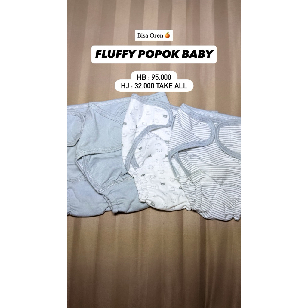 NEW FLUFFY POPOK BAYI Pampers baby bayi