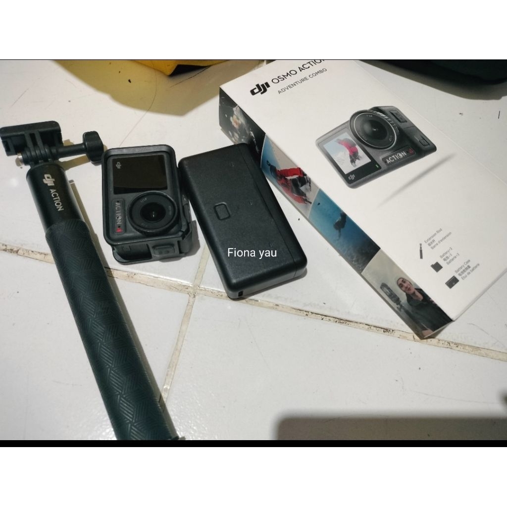 osmo DJI action 4 second