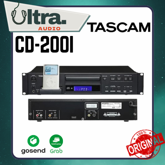 TASCAM CD-200I / CD200I / CD 200I CD Player with iPOD Dock ORIGINAL