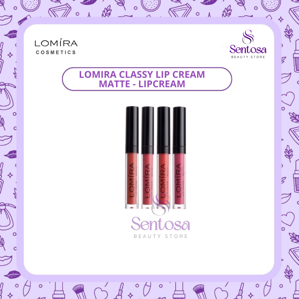 LOMIRA CLASSY LIP CREAM MATTE - LIPCREAM