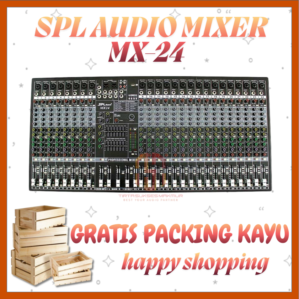 SPL AUDIO MIXER MX-24