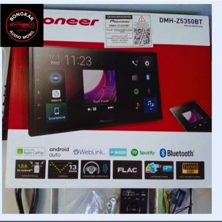 HEAD UNIT PIONEER DMH-Z5350BT / PIONEER DMH Z5350 APPLE & ANDROID 6,8 INCH
