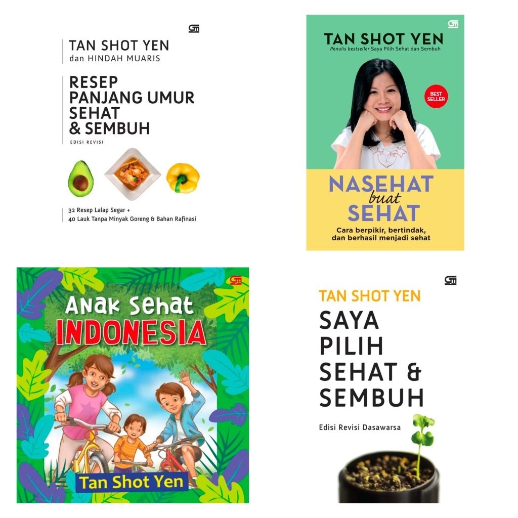 Buku Resep Panjang Umur, Sehat & Sembuh (Edisi Revisi) Nasehat Buat Sehat Anak Sehat Indonesia Saya 
