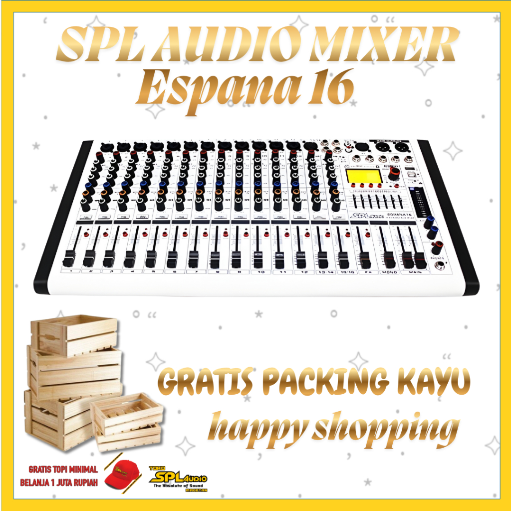 SPL Audio Mixer 16 Channel Espana 16
