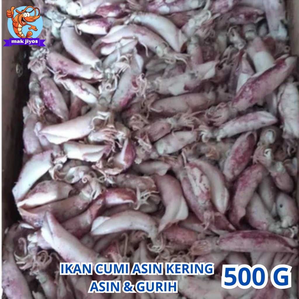 Cumi Sotong Kering 500 Gram Murah Ikan Asin Cumi Kering / Khas Rembang Gread A