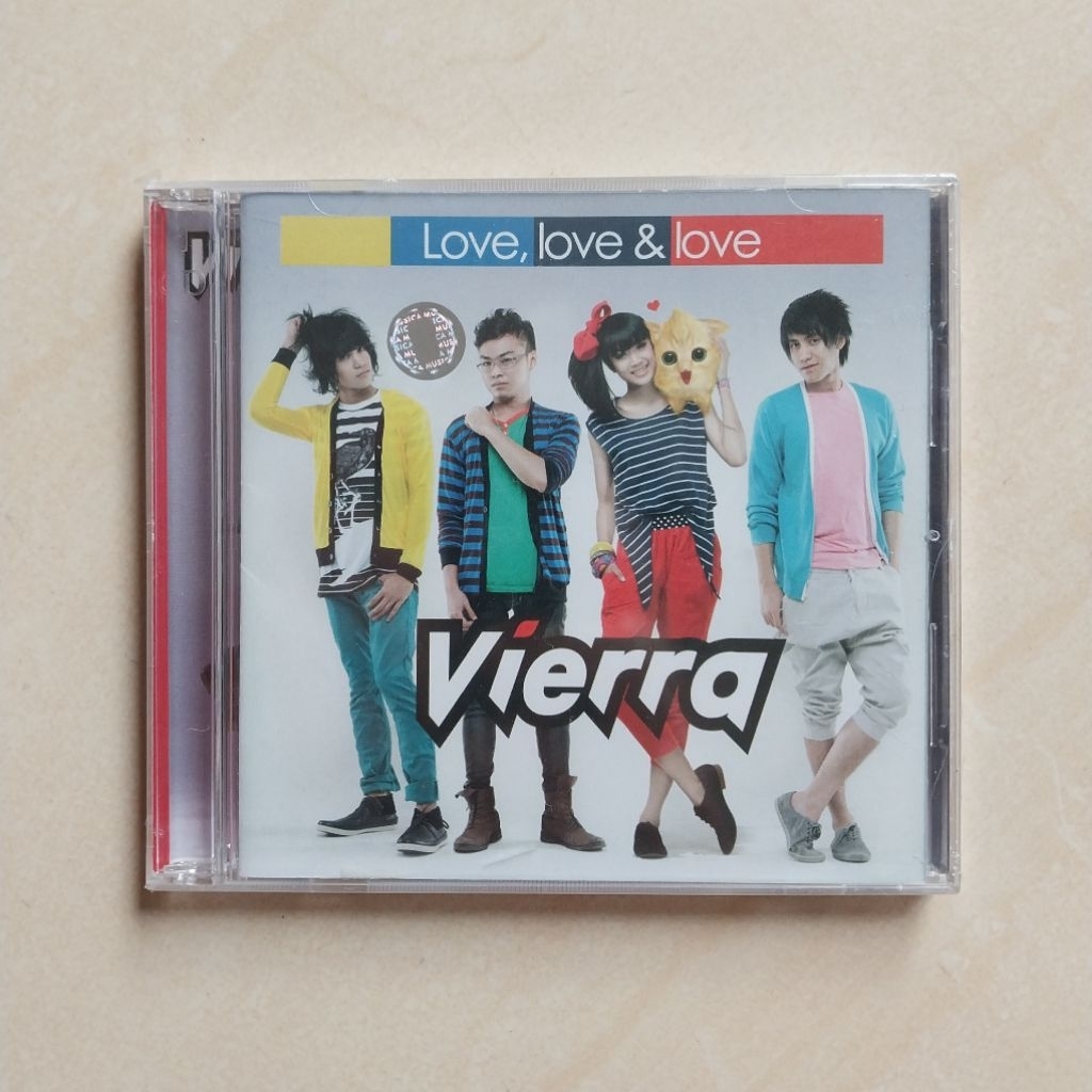 CD ORIGINAL MUSIK VIERRA ALBUM LOVE LOVE LLOVE
