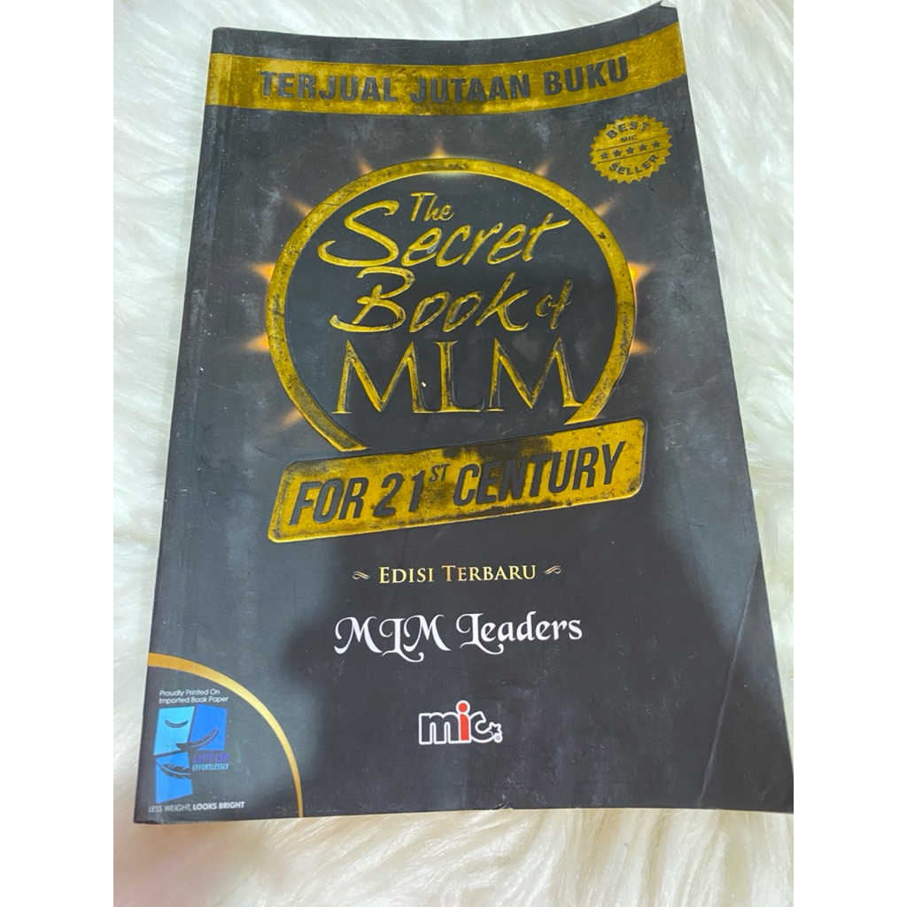 PL BK04 Buku The Secret Book of MLM Script Editor : Irwan Sapari