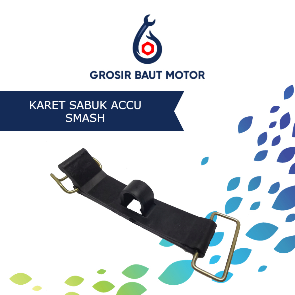 MP - KARET SABUK ACCU AKI SMASH SHOGUN 125/SMASH