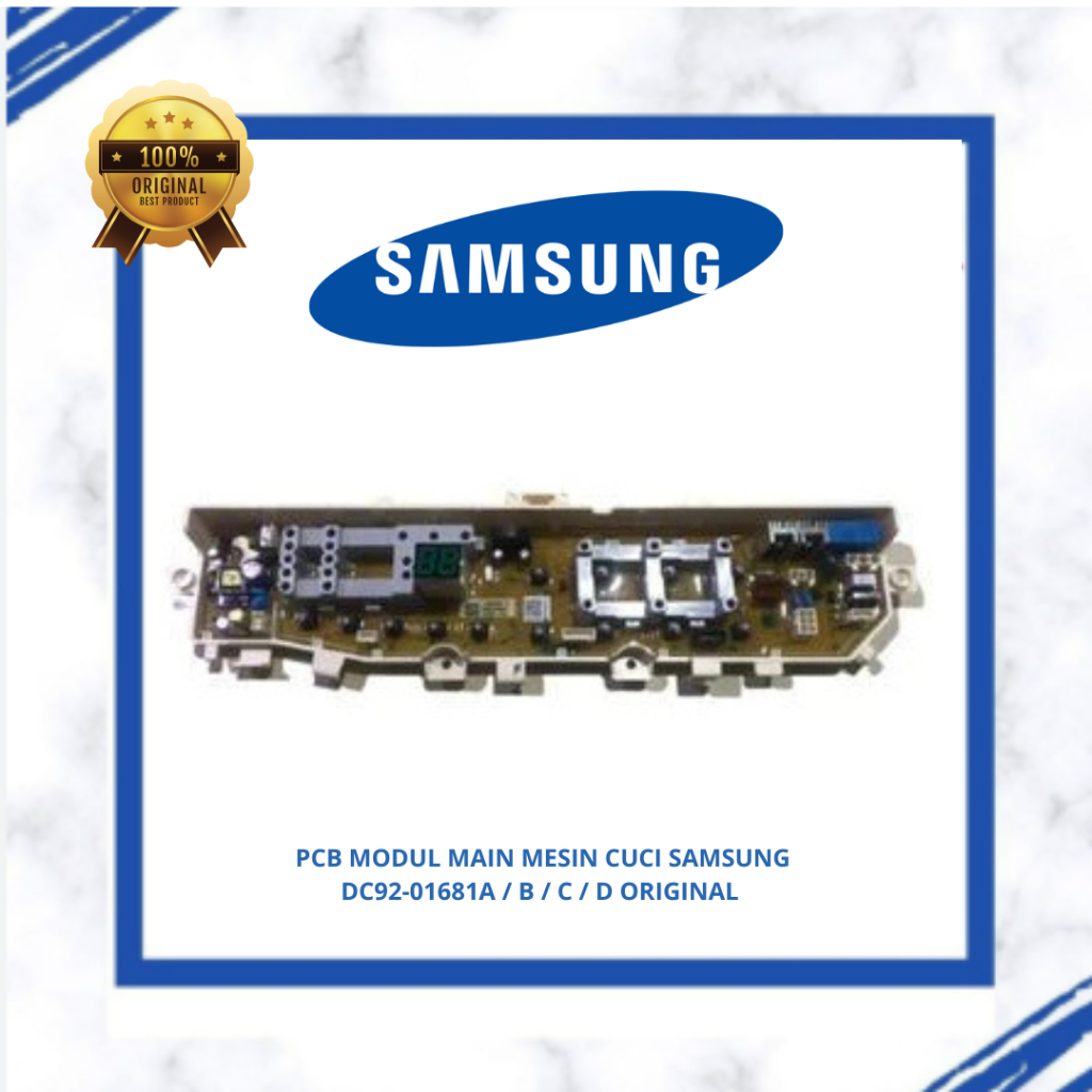 PCB MODUL MAIN MESIN CUCI SAMSUNG DC92-01681A / DC92-01681B /  DC92-01681C /  DC92-01681D DC92-01683