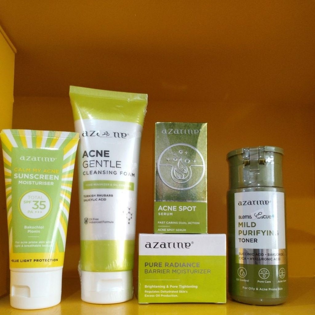 Azarine acne series (paket jerawat)