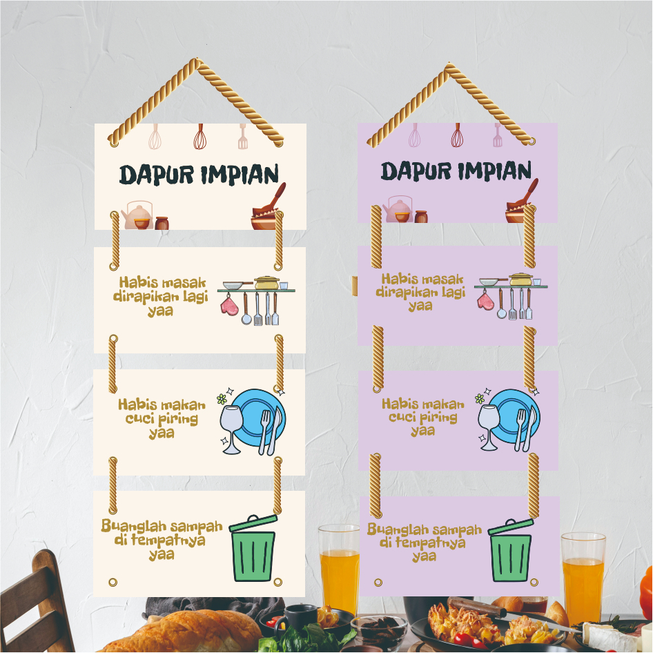 Hiasan Dinding Dapur Impian Hiasan Gantung Hiasan Dinding dapur gantung hiasan kitchen