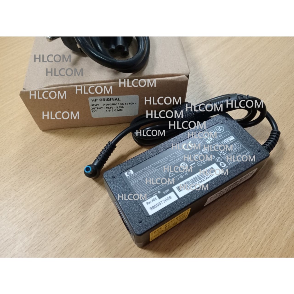 ORIGINAL Adaptor Charger Hp Pavilion X360 14-dh1xxx 14s-cf0xxx 14-cm0xxx 14-bs0xxx 13-be0xxx 19.5V 3