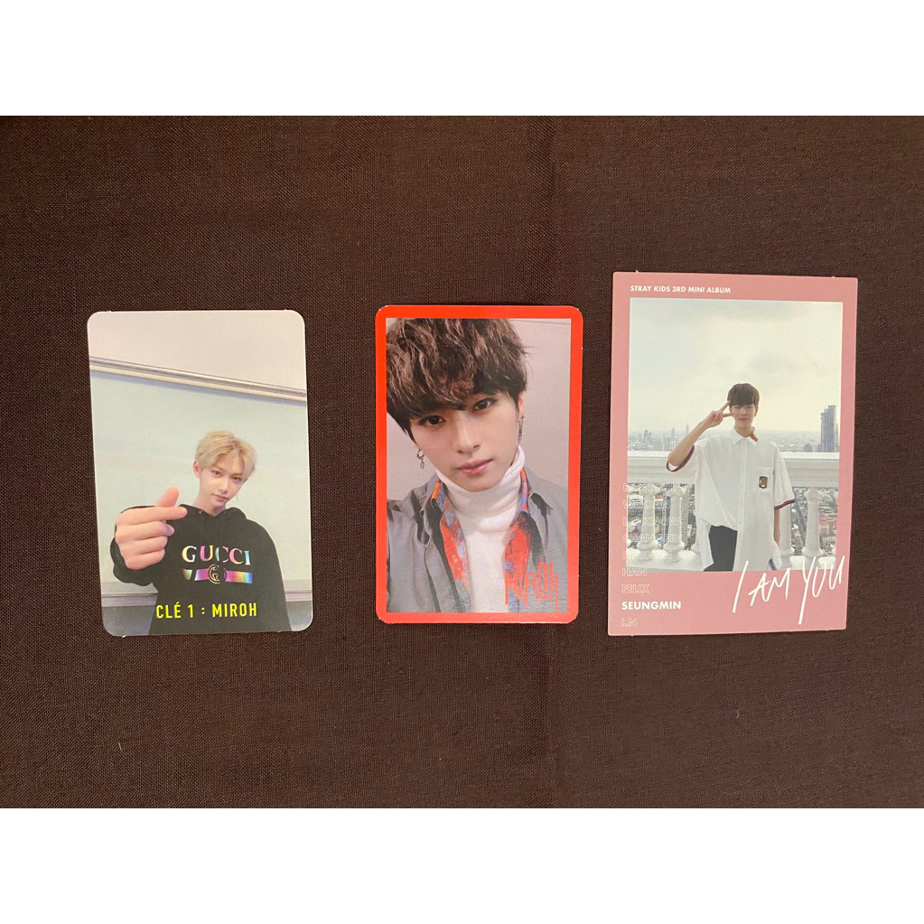 PHOTOCARD SEUNGMIN STRAY KIDS POLAROID I AM YOU